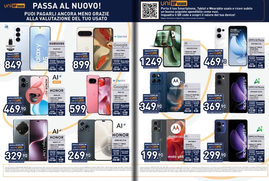 Screenshot volantino unieuro