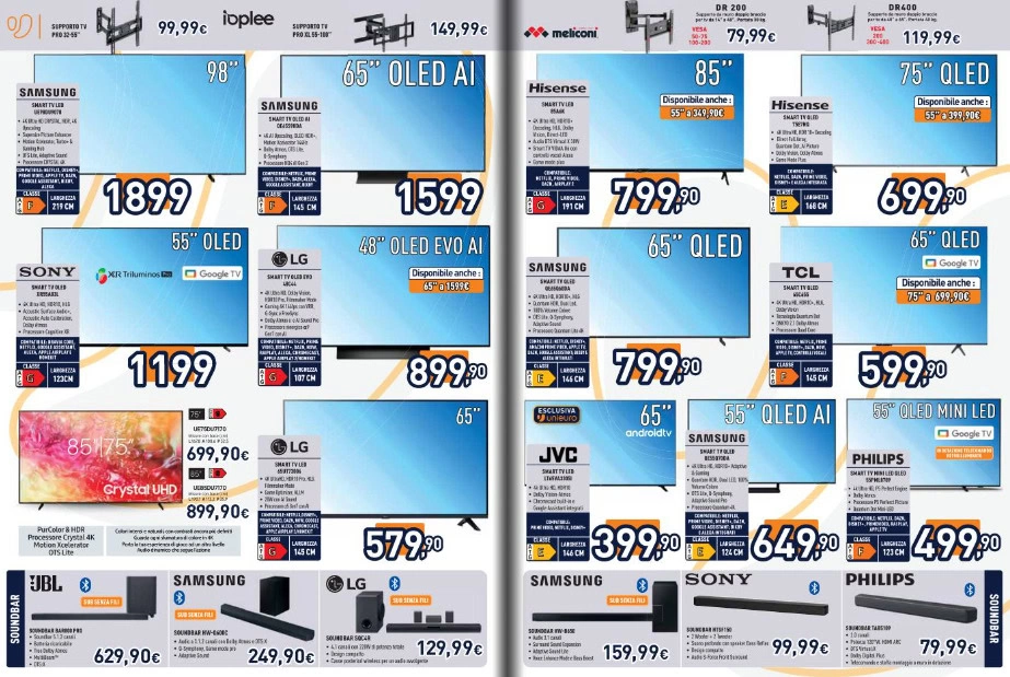 Screenshot volantino unieuro