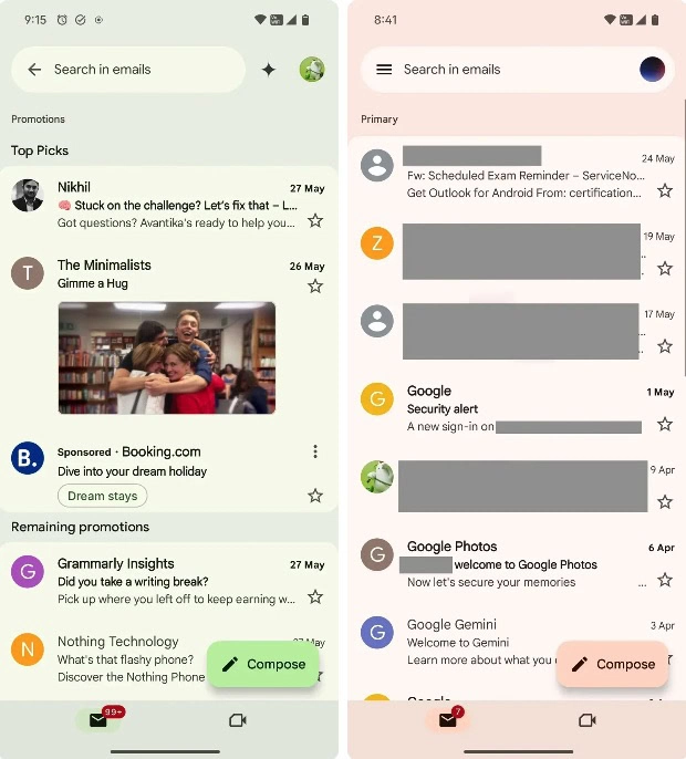 Gmail cambia su Android: ora l'interfaccia sarà più interessante con Material 3 Expressive Gmail cambia su Android: ora l'interfaccia sarà più interessante con Material 3 Expressive
