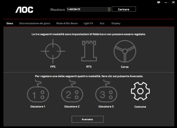 AOC U27G4R - immagine 16 Screenshot