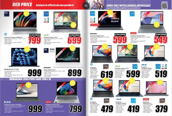 mediaworld - specifiche volantino mediaworld red price