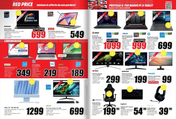 mediaworld - utilizzo volantino mediaworld red price