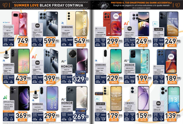 unieuro volantino black friday