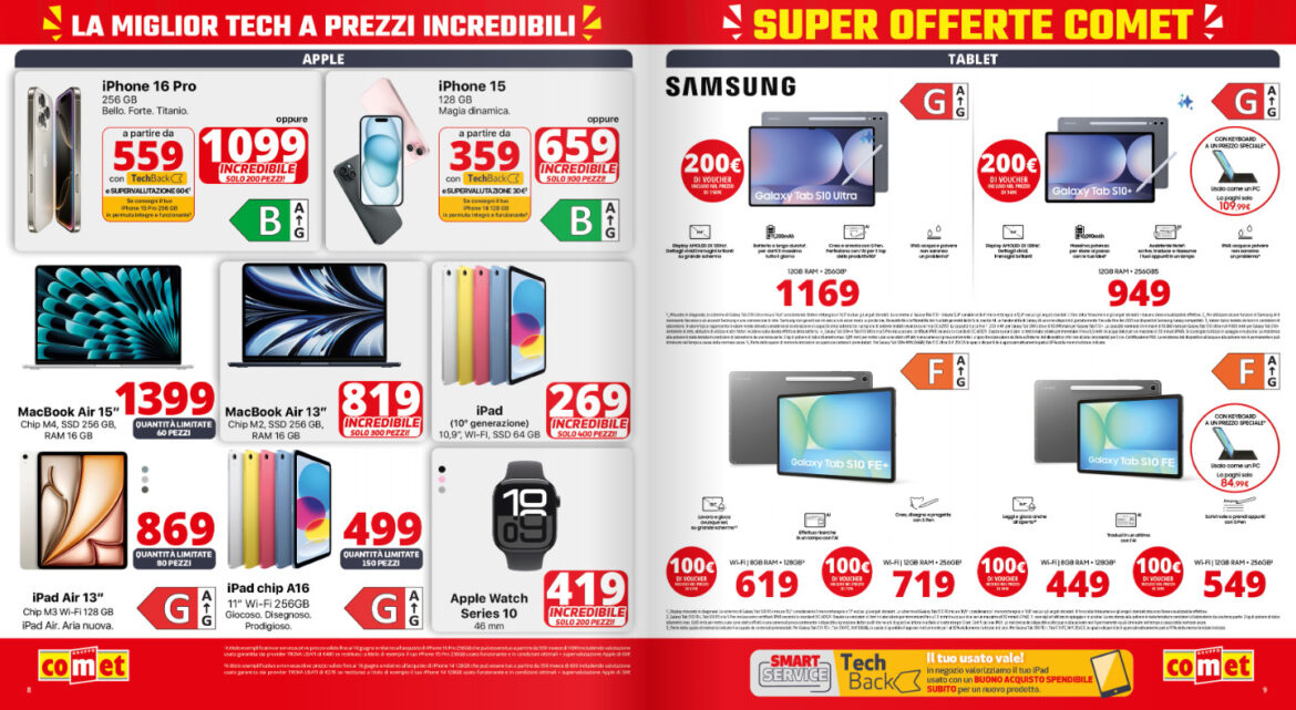 volantino comet