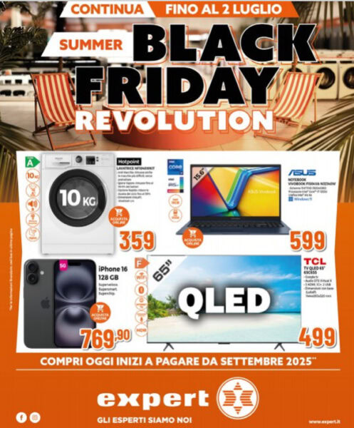 expert - dettaglio black friday volantino expert