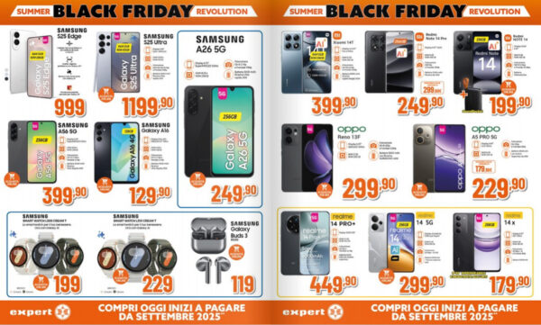 expert - caratteristiche black friday volantino expert