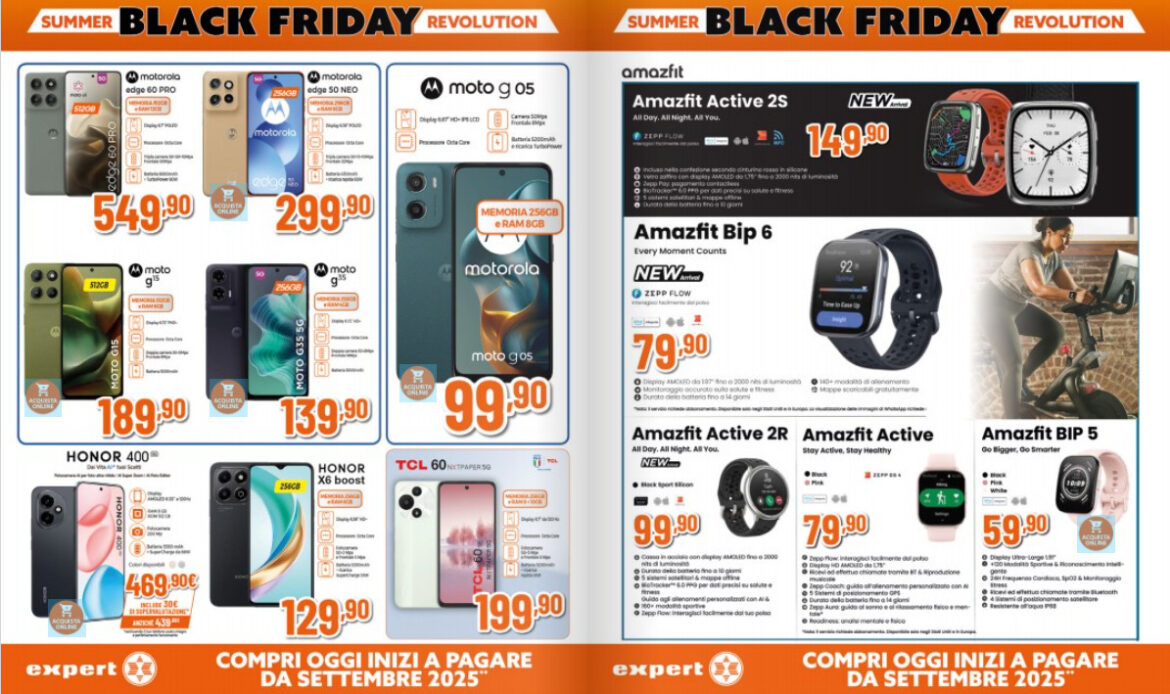 black friday volantino expert