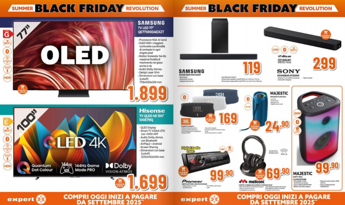 black friday volantino expert