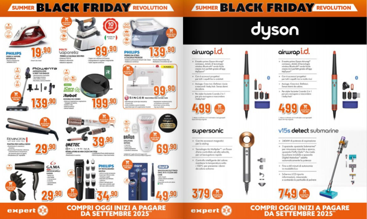 Screenshot black friday volantino expert