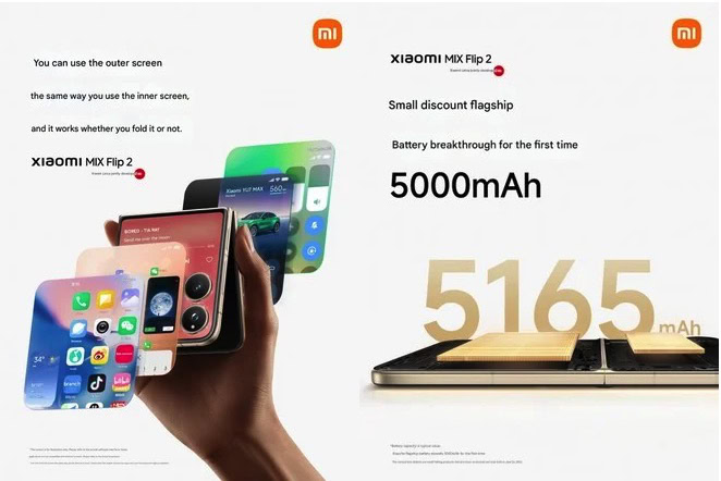 Xiaomi Mix Flip 2_3 Xiaomi Mix Flip 2_3