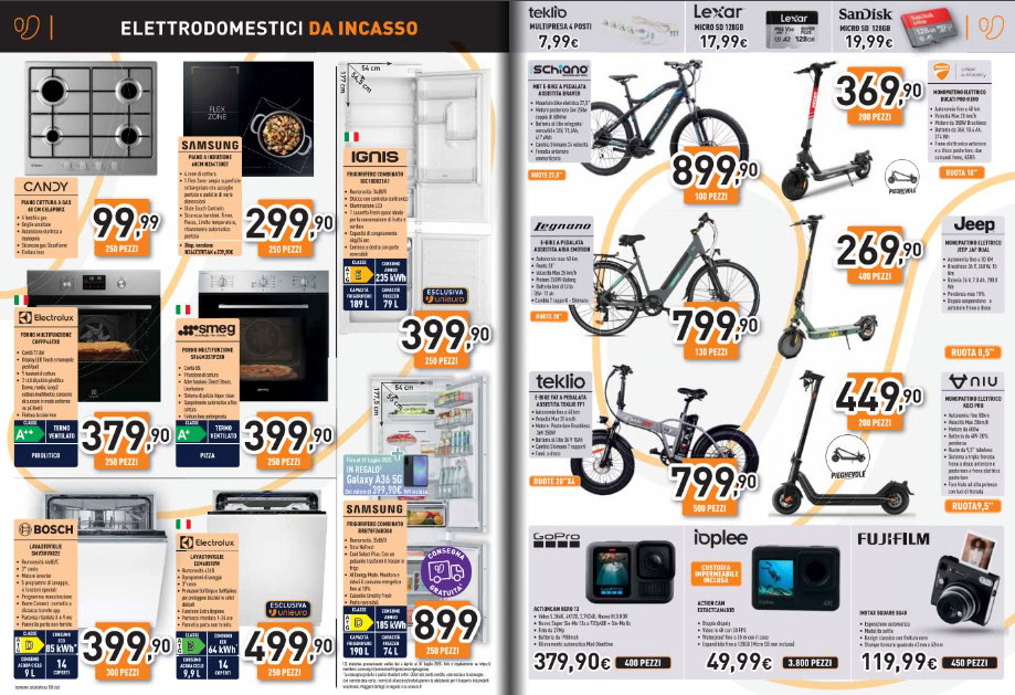 Screenshot volantino unieuro 3 luglio