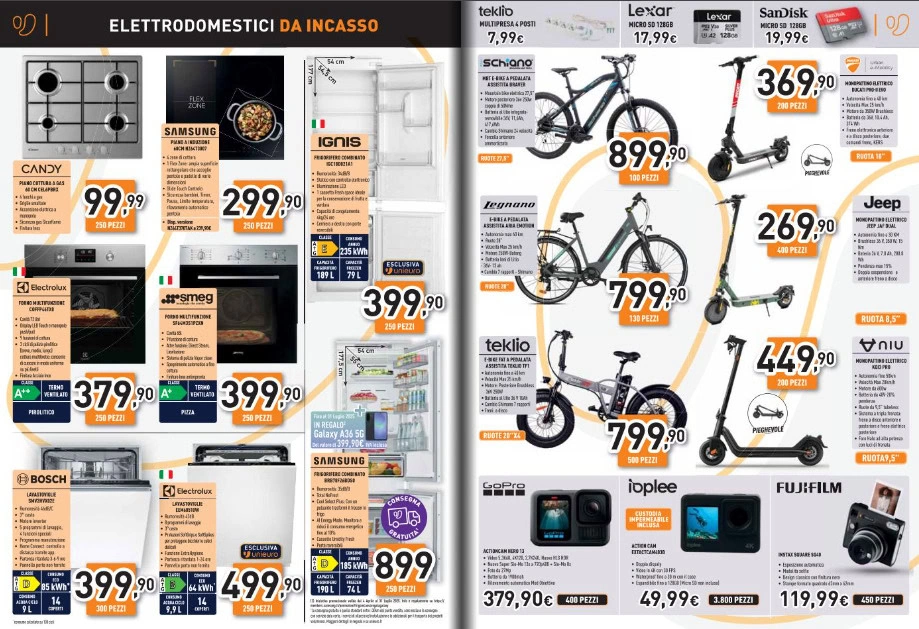 Screenshot volantino unieuro 3 luglio