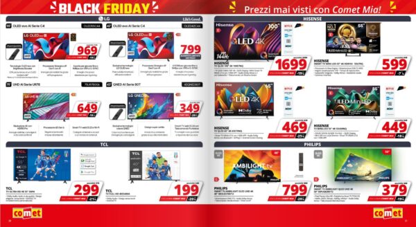 comet - immagine 11 Volantino Comet Black Friday estivo ()