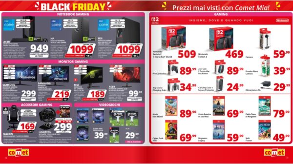 comet - immagine 9 Volantino Comet Black Friday estivo ()