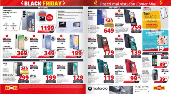 comet - dettaglio Volantino Comet Black Friday estivo ()