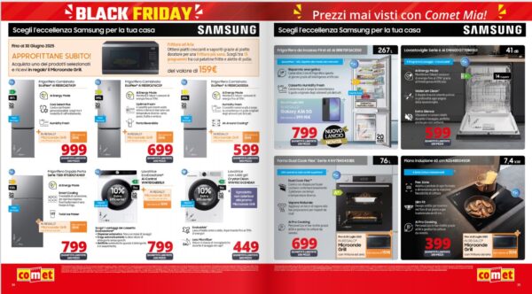 comet - immagine 18 Volantino Comet Black Friday estivo ()