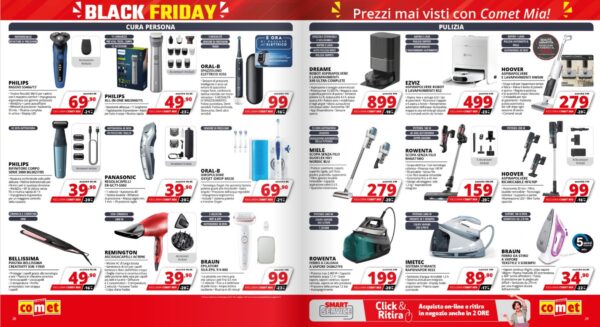 comet - immagine 15 Volantino Comet Black Friday estivo ()