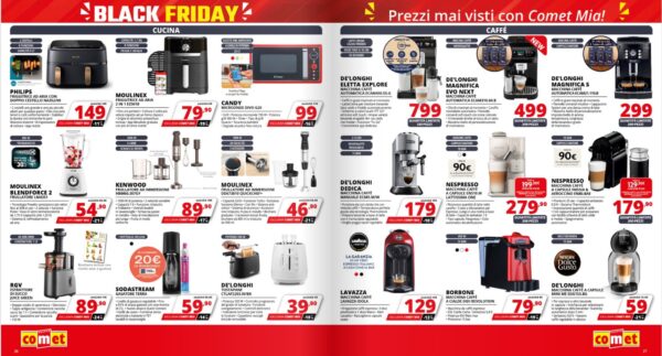 comet - immagine 14 Volantino Comet Black Friday estivo ()