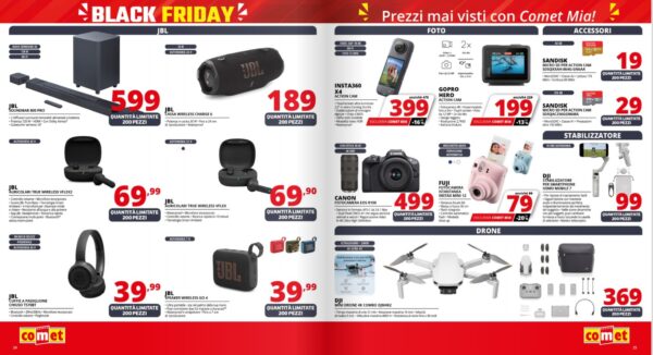 comet - immagine 13 Volantino Comet Black Friday estivo ()