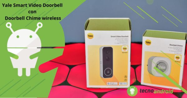 Yale Smart Video Doorbell con Doorbell Chime wireless