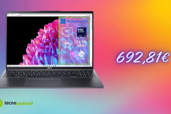 Acer Swift Go 16 imbattibile a questo prezzo: approfittatene subito