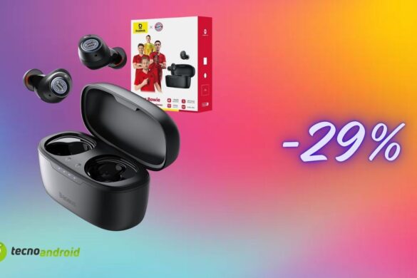 Auricolari Bluetooth Baseus a prezzo incredibile su Amazon: costano meno di 20€