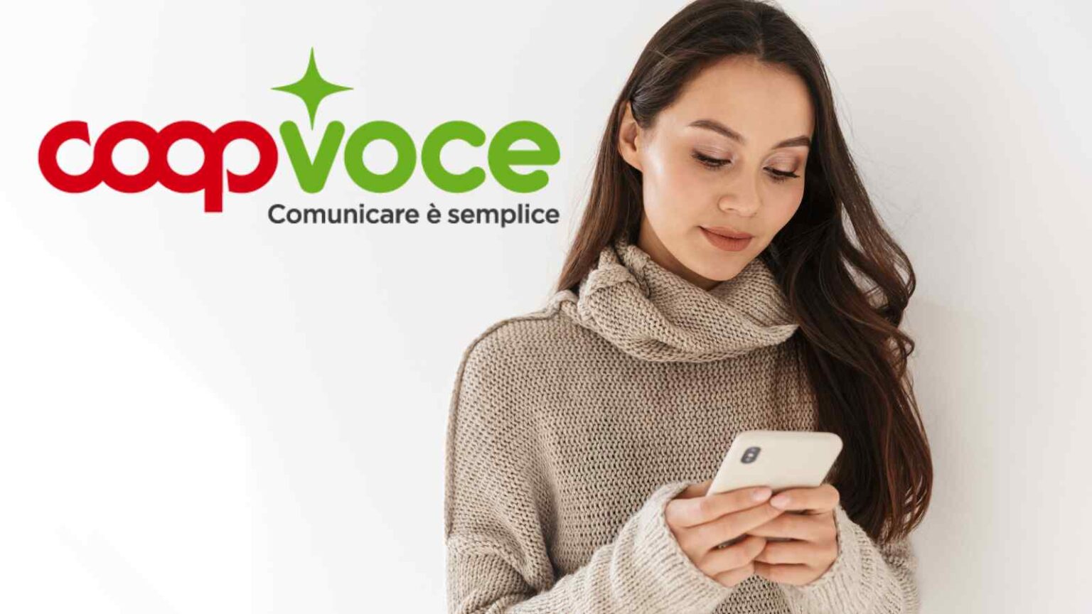 CoopVoce EVO 150 offre 150 GB, minuti illimitati e 1000 SMS a 6,90 € al mese, senza costi nascosti né rincari futuri.