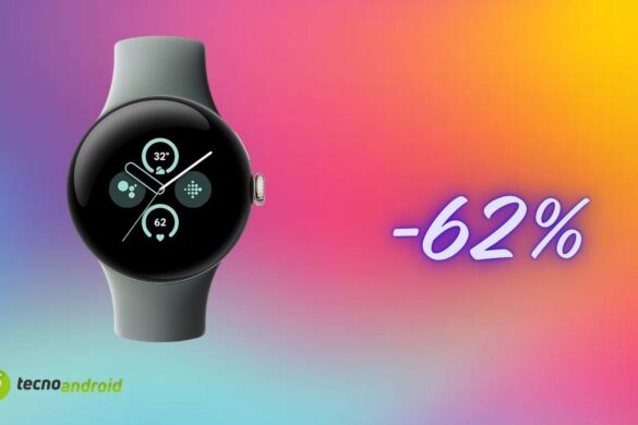 Amazon fa crollare il prezzo del Google Pixel Watch 2: incredibile sconto del 62%