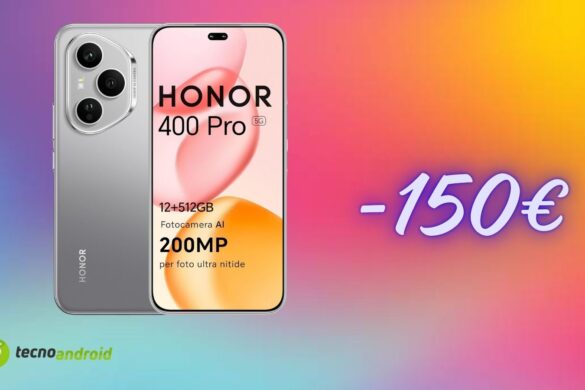 Honor 400 Pro a prezzo bomba: su Amazon risparmiate 150€