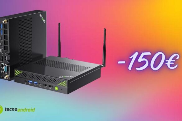 Mini PC GMKtec K10 a prezzo folle: Amazon regala un coupon di 150 euro