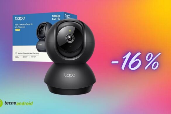 Telecamera Tap da interno FHD: costa poco più di 20€ su Amazon