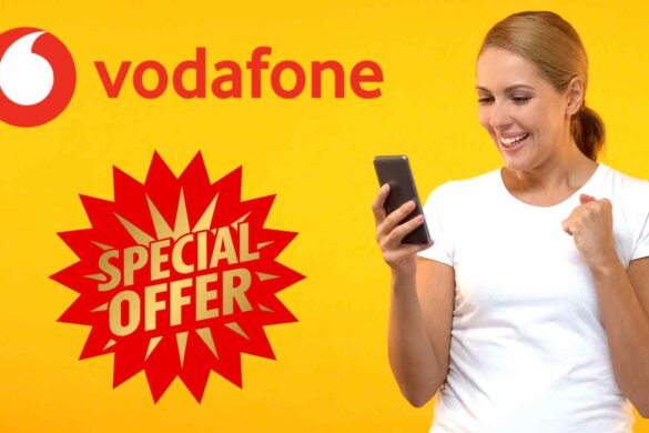 Vodafone: 100 Giga in 5G, minuti e SMS illimitati a 6,99€!