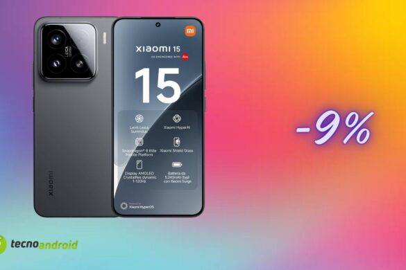 Xiaomi 15 a prezzo bomba: oggi con uno sconto di oltre 100€