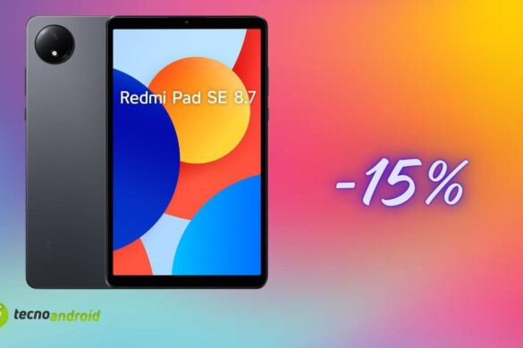 Amazon regala lo Xiaomi Redmi Pad SE: oggi a meno di 90 euro