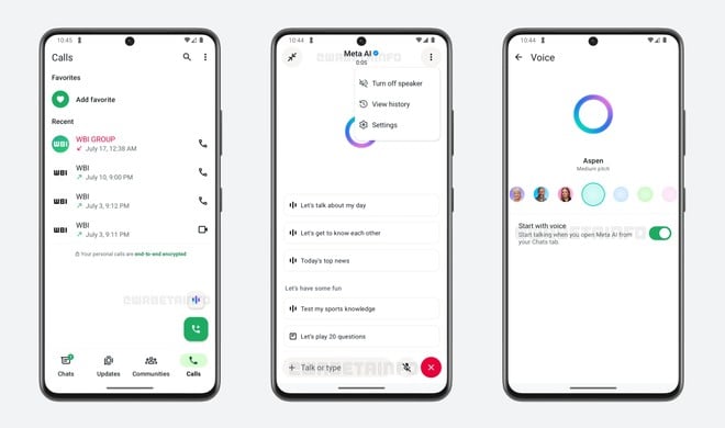 WhatsApp Meta AI