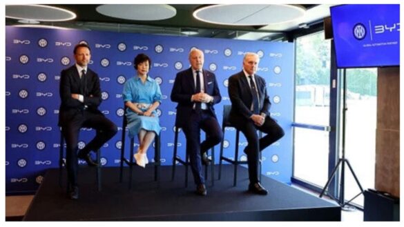 BYD e Inter: alleanza strategica per un futuro elettrizzante