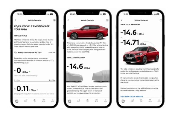 BMW e l’ambiente: l’app che misura le emissioni della tua auto