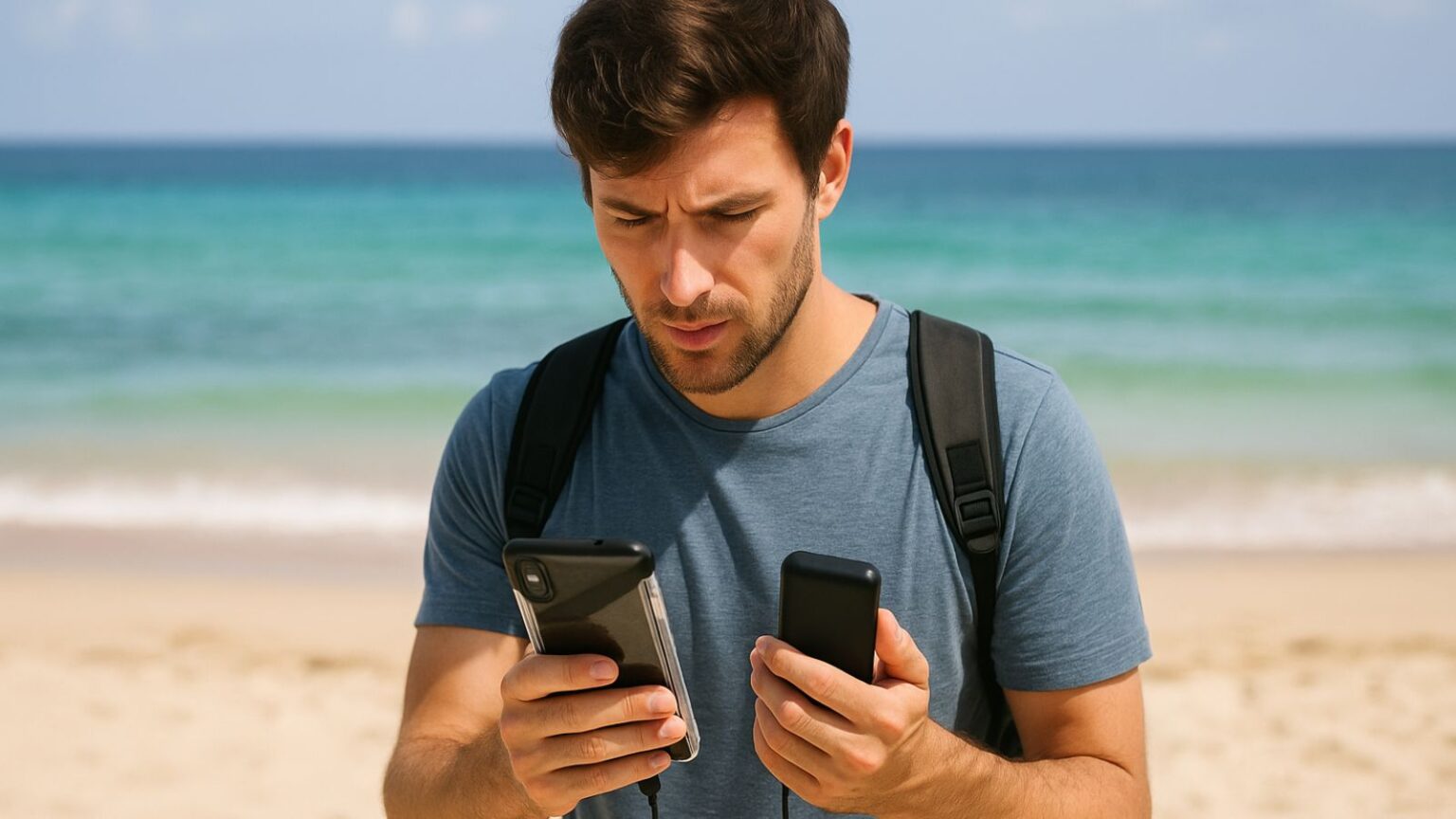 Smartphone in estate: ecco come proteggerlo da sole, sabbia e alte temperature