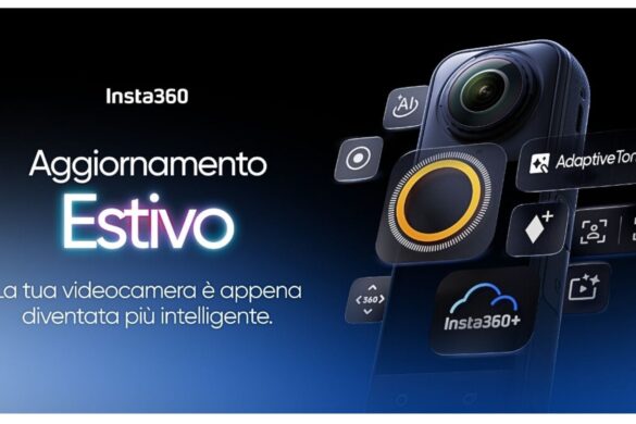 Insta360 rivoluziona l’esperienza di ripresa: ecco l’aggiornamento estivo per la X5