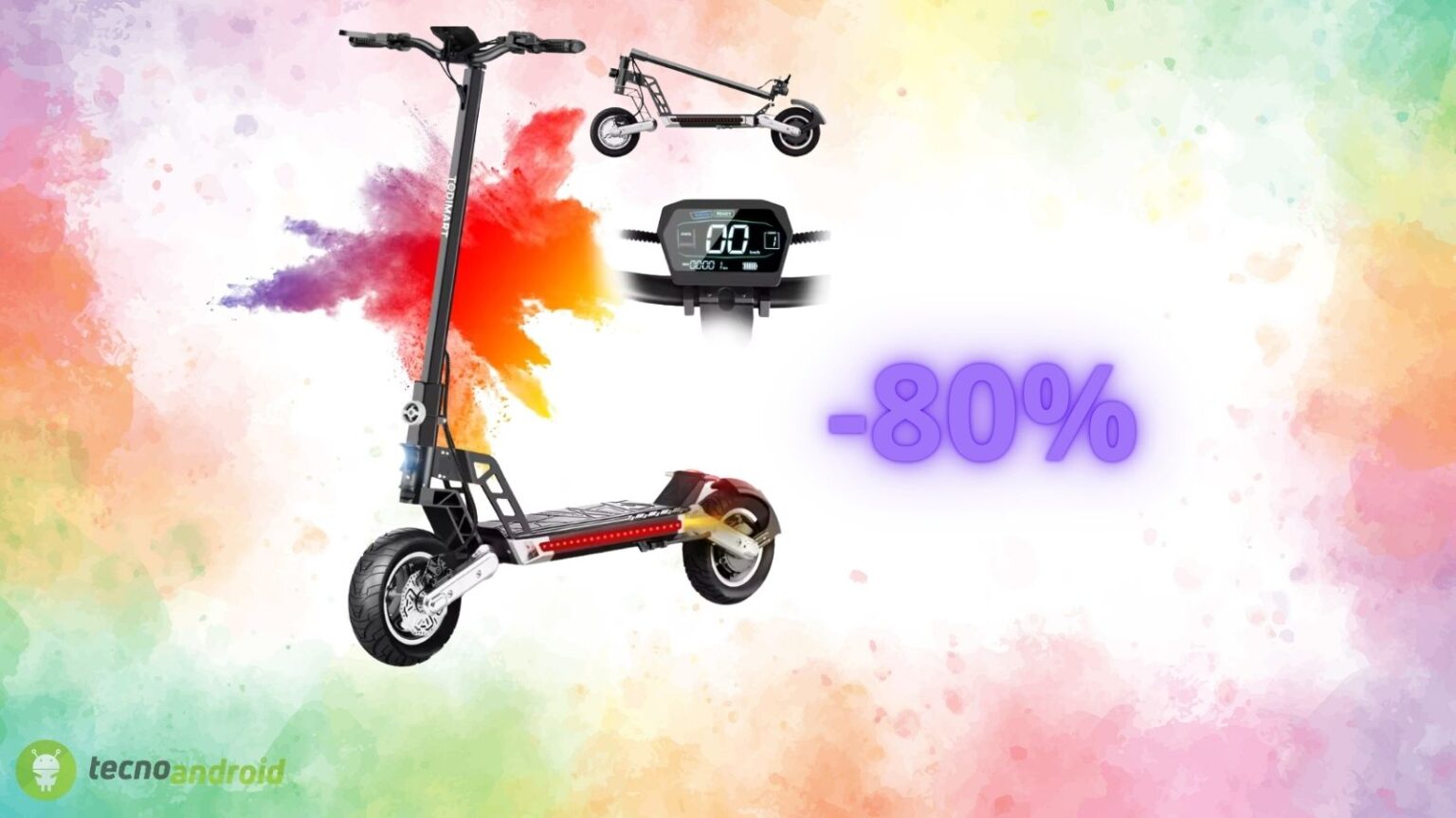 AliExpress, che sconto sul monopattino elettrico: -800€ oggi