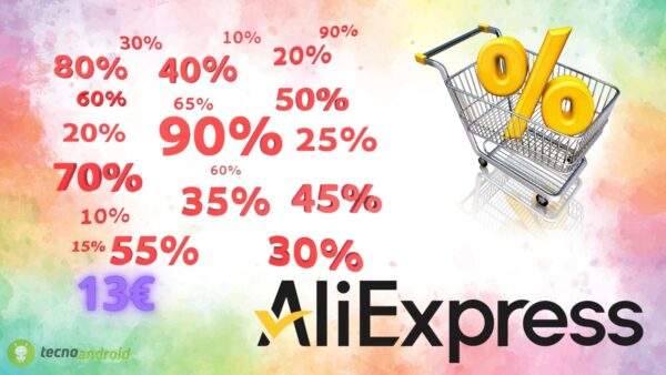 AliExpress, gli sconti migliori di fine Luglio con offerte dell'80%