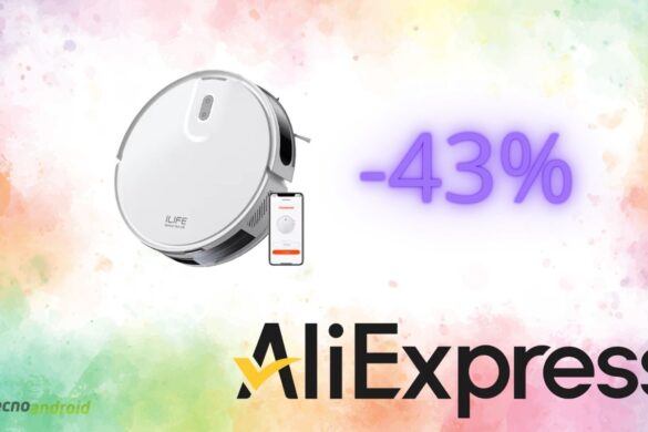 AliExpress sconta del 43% un robot aspirapolvere: acquistate l’ILIFE V20 a prezzo da saldo
