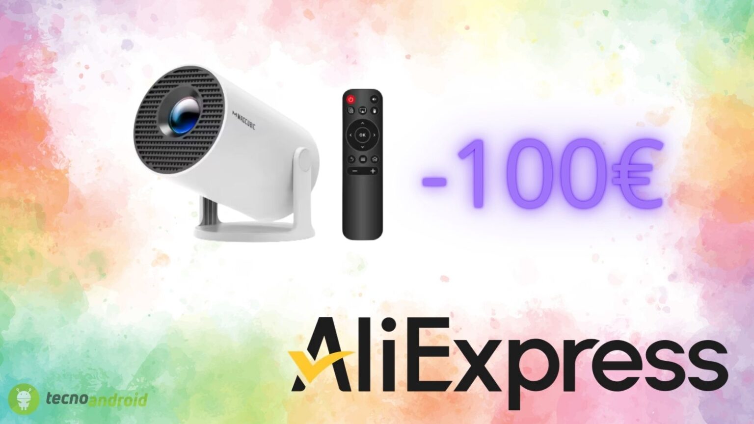 Proiettore in 4K a basso prezzo su AliExpress: ottima offerta per tutti