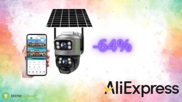 Telecamera da esterno con DOPPIO SENSORE a 38 euro: l'offerta AliExpress è ottima