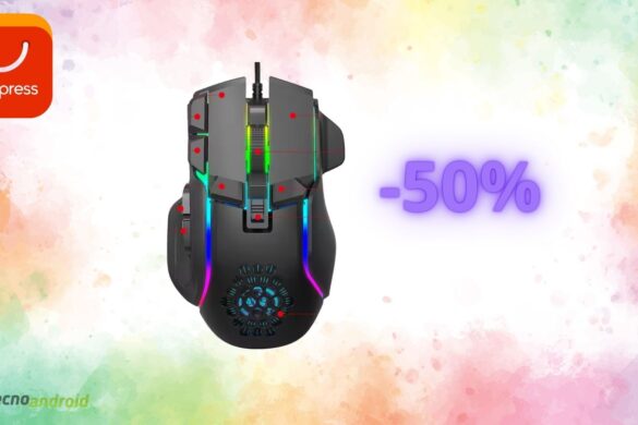 Mouse da gaming a 9 euro: il nuovo sconto imperdibile di AliExpress