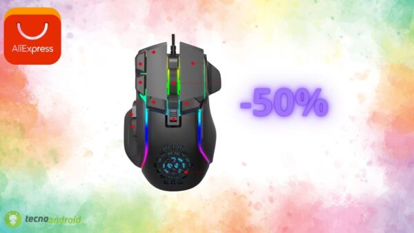 Mouse da gaming a 9 euro: il nuovo sconto imperdibile di AliExpress