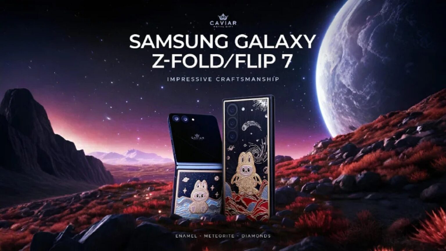 Caviar, Cosmic Cabubu, Samsung, Galaxy Z Flip 7, Galaxy Z Fold 7