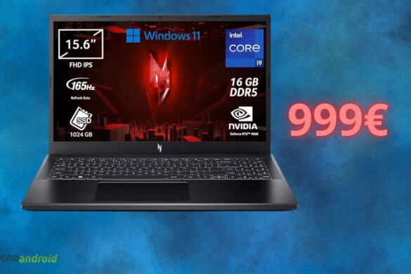 Notebook ACER Nitro con GeForce RTX 4060 in super SCONTO con l’Amazon Prime Day