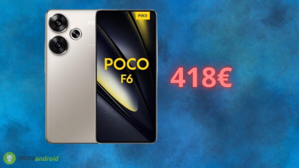 Amazon da urlo con lo sconto sul POCO F6: costa pochissimo