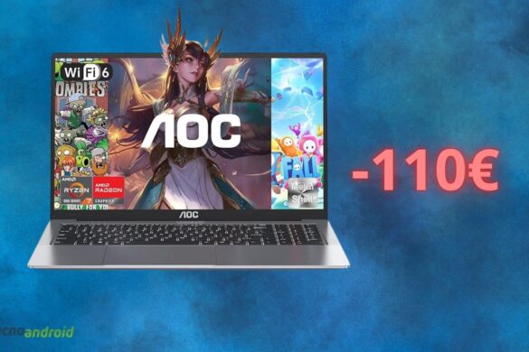 Notebook con AMD Ryzen 7 a meno di 400 euro: lo sconto FOLLE su Amazon